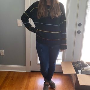 Sweater multi stripe